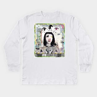 Fractured Kids Long Sleeve T-Shirt